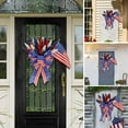 thumbnail image 5 of Independence Day Wreaths for Front Door 24 Inch, Patriotic Garland, Red White Blue Wreaths for Front Door, Patriotic Decorations, Patriotic Wreath, Door Decorations Hanging, Memorial Day Decor, 5 of 10