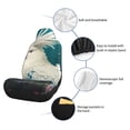 thumbnail image 3 of Goofa Tropical Parrot Floral Artwork Printed Car Seat Covers, Automotive Seat Covers for Cars Trucks and SUVs, Quick Setup Universal Fit Elastic Seat Covers-2 PCS, 3 of 6