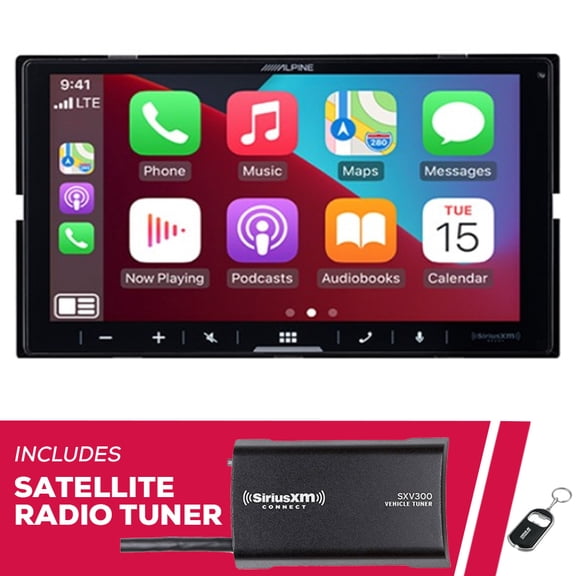 New Alpine iLX-W670-M 6.75" 2-DIN Multimedia Receiver with SXV300V1 SiriusXM Tuner