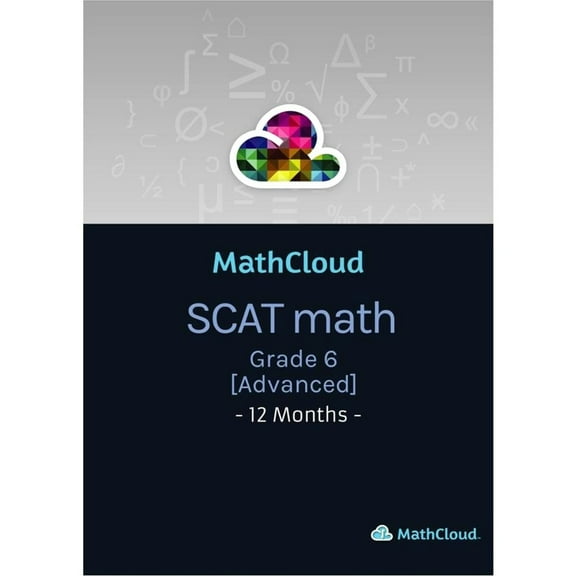 MathCloud MathCloud SCAT-Math Grade 6 Intensive 12 Year-14 Year 6th Grade, Academic Training Course