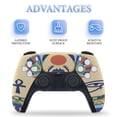thumbnail image 4 of Egyptian Scarab Print PS5/PS5 Pro/PS5 Slim Digital Disc Skin Sticker For Console And Controller Skins, 4 of 7