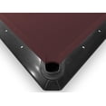 thumbnail image 4 of Championship Invitational Pool Table Felt, Billiard Table Cloth, Pool Table Felt Replacement kit, Billiards Table Felt Pool with 6 Precut Rail Cloth Strips, Pool Table Accessories - 7 FT (Wine), 4 of 8