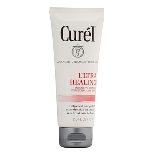 Curel Ultra Healing Intensive Lotion For Extra Dry Skin, 2.5 Oz, 2 Pack