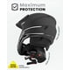 thumbnail image 2 of Casco de bicicleta de montaña OutdoorMaster Full Face negro para adulto, 2 of 6