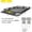 Stage 2 | 51+15 high-end PU roof package | with password lock, variant on Studyset 64" x 39" Universal Roof Rack Carrier Basket, 200 Lbs Capacity Car Cargo Rack with Extension Luggage Holder Basket Heavy Duty for SUVs, Trucks, Vehicles