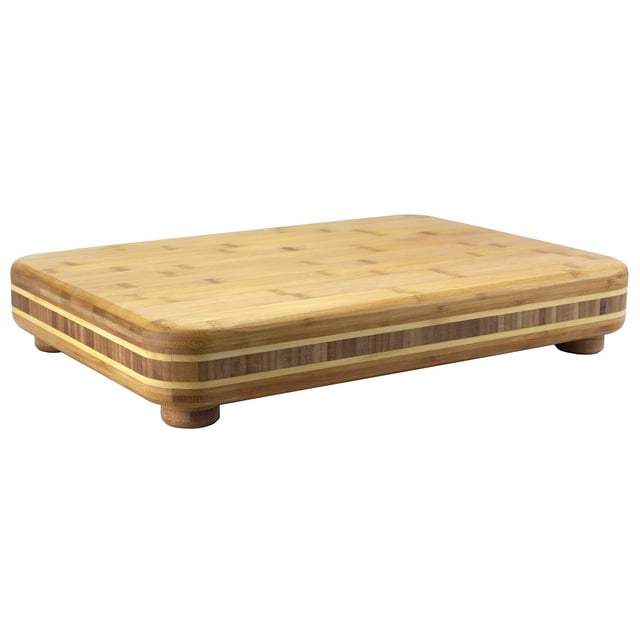Totally Bamboo Bamboo Big Easy Chopping Block, 19" x 13.5"