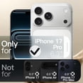 thumbnail image 2 of JETech Magnetic Case for iPhone 17 Pro 6.3-Inch, Compatible with MagSafe, Soft Electroplated TPU Frame with Hard Clear PC Back, Shockproof Phone Cover (Gold), 2 of 5