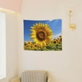thumbnail image 3 of Kdxio Sky Golden Sunflower Field A Wall Hanging Tapestries Banner For Bedroom College Dorm Home Living Room Party Decor 29X37 In, 3 of 8