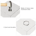 thumbnail image 4 of 6,3*6,3*3cm bloque de banco de acero de Metal joyeros armero herramienta cuadrada de yunque de Metal, 4 of 12