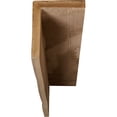 thumbnail image 4 of 4"W x 12"H x 18'L 2-Sided (L-beam) Sandblasted Endurathane Faux Wood Ceiling Beam, Puritan Pine, 4 of 17