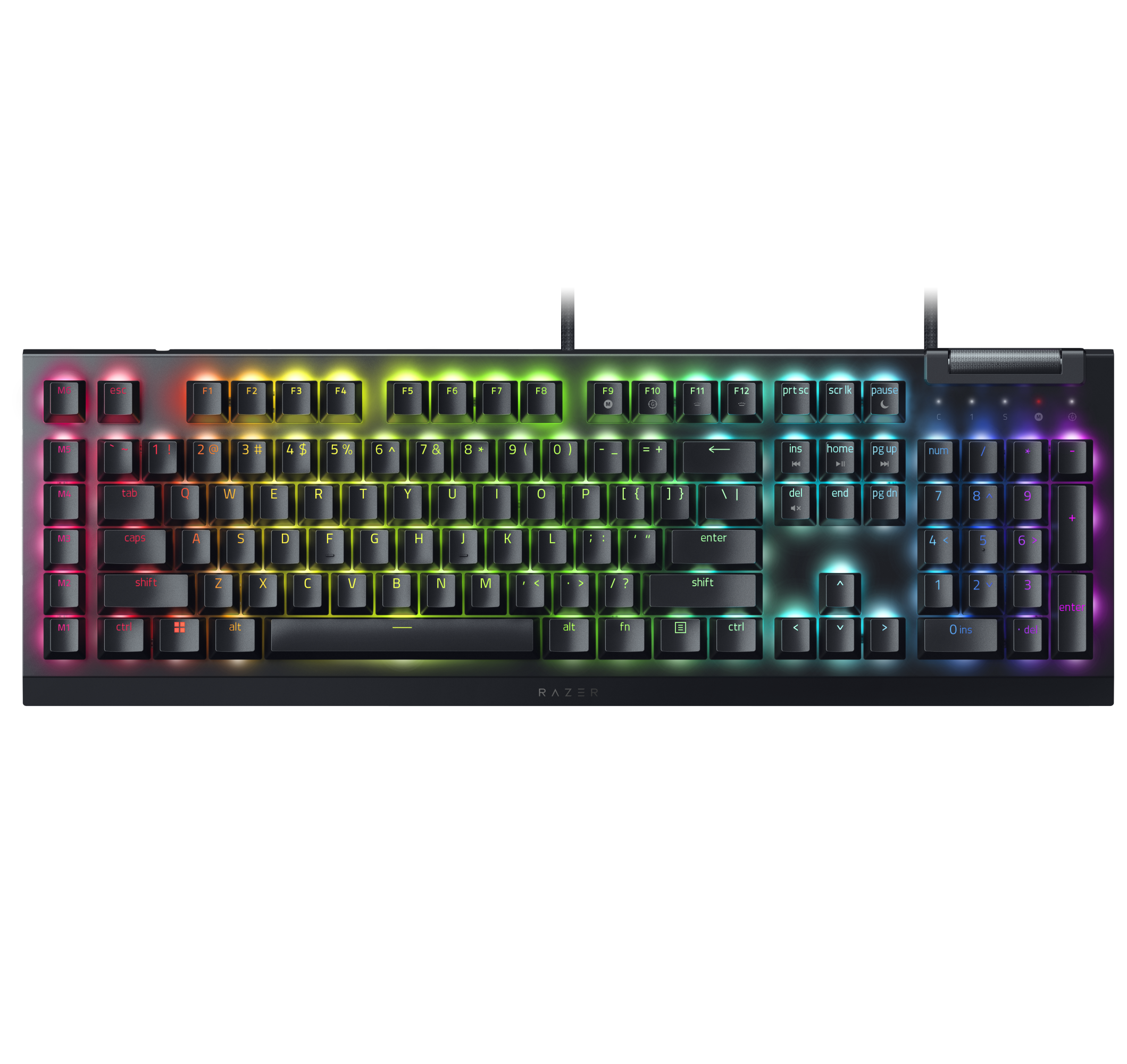 Razer Black Widow V4 X Wired Mechanical Gaming Keyboard with Chroma RGB, Black