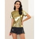 thumbnail image 2 of Top Allegra K multicolor Brillante Metálica para Mujer XS, 2 of 6