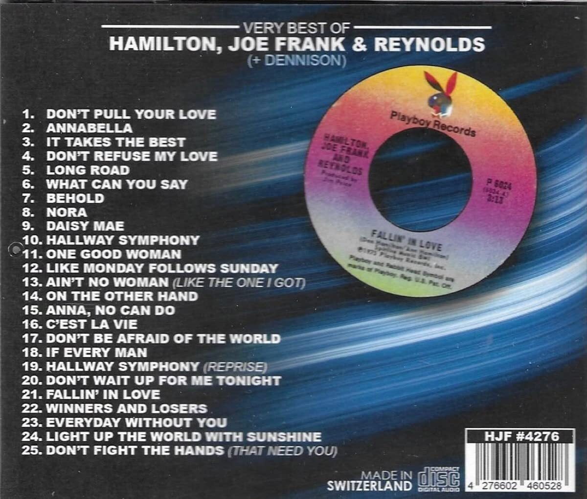 Hamilton,Joe Frank / Reynolds - Very Best Of 25 cuts-ALL Their