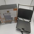 thumbnail image 5 of 1200W Indoor Grill & Sandwich Maker - Non-Stick Grill Surface, Dual-Sided Heating with Even Heat Distribution, Electric toaster grill with Press - for Burgers, Steaks, Sandwiches, Vegetables, 5 of 9