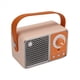 thumbnail image 3 of Altavoz Bluetooth Sonido Portátil Altavoz Música Inalámbrico Radio FM Mini Blootooth Audio Naranja, 3 of 5
