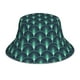 thumbnail image 1 of Balery Green Vintage Peacock Sombreros para el sol para hombre y mujer, sombrero de pescador con UPF 50+, 1 of 6