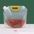 thumbnail image 1 of Luckyn Sachet d'Emballage Scellé à Grains Entiers Transparents Sachet de Stockage Résistant à l'Humidité Alimentaire, 1 of 3