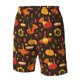 thumbnail image 4 of Balery Thanksgiving Turkey Traje de Baño Estilo Hawaiano para Hombre, Shorts de Secado Rápido con Bolsillos-XX-Large, 4 of 6
