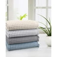 thumbnail image 2 of Lycia 2 Pcs Turkish Cotton Waffle Bath Towel, 2 of 5