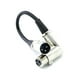 thumbnail image 2 of 3 Polos XLR Hembra a Macho Conectadores Plateados Cable XLR Alta Calidad perfke Micrófono con cable XLR, 2 of 6