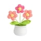 thumbnail image 3 of Flor de ganchillo, miniplantas artificiales en maceta, maceta de flores tejida a mano Estilo A, 3 of 9