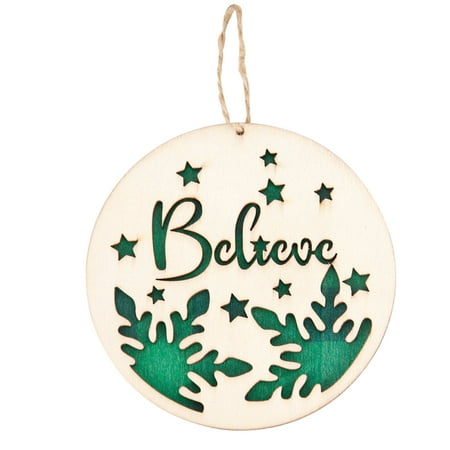 

mveomtd Christmas Ornaments Set for Tree Tree Hanging Ornaments Decorations with Strings Chandelier Crystals Replacement round K