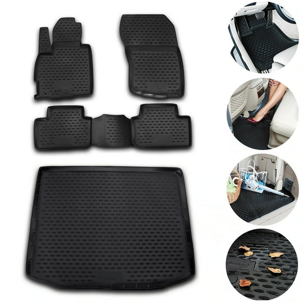 Floor Mats Cargo Trunk Liner Molded For Mitsubishi Outlander Sport RVR