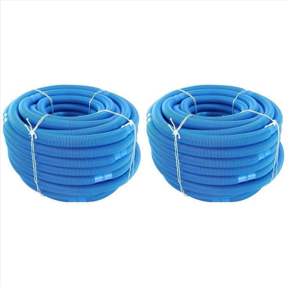 2pcs 5M Swimming Pool Vacuum Cleaner Hose Suction Swimming Replacement Pipe Pool Swimming Pool Cleaning Hose,2 x Swimming pool cleaning hose,blue
