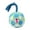 Blue, variant on Plush Squeaky Dog Toy Ball with Rope for Biting and Fetch Play, Interactive Pet Toy for Small and Medium Dogs (6.6x3.9x3.9 inch)