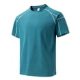 thumbnail image 5 of JIAYUE Men's T Shirt Loose Fit Casual Fashion Round Neck Casual Short Sleeve Tees Everyday Soft Lightweight Breathable For Outdoor Workout And Sport Wear, 5 of 6