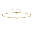 thumbnail image 2 of YYKihy Gold Initial Bracelets For Girls Women Jewelry 1 Gold/Silver Plated Letter Initial Bracelet Dainty Gold Bracelets For Women Initial Bracelets For Teen Girls Trendy, 2 of 9
