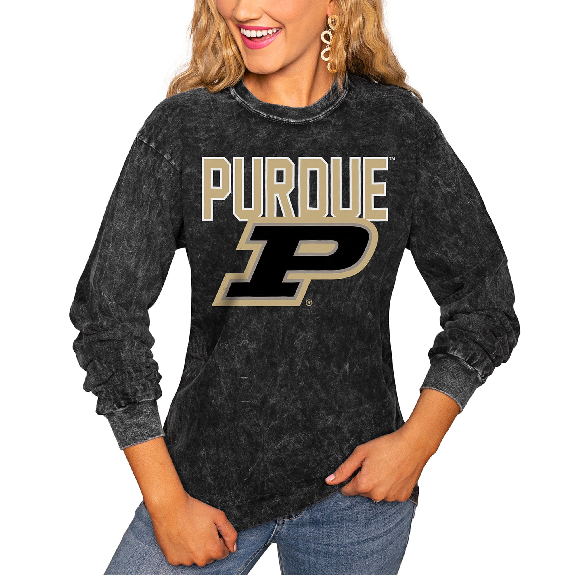Women's Charcoal Purdue Boilermakers 