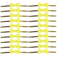 thumbnail image 1 of 20pcs Corbatas giratorias BLESIY Amarillo con Puntos blancos, 1 of 8