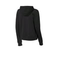 thumbnail image 4 of Sport Tek Women Female Cowl Neck Hoodie Lst272 Black X-Large, 4 of 4