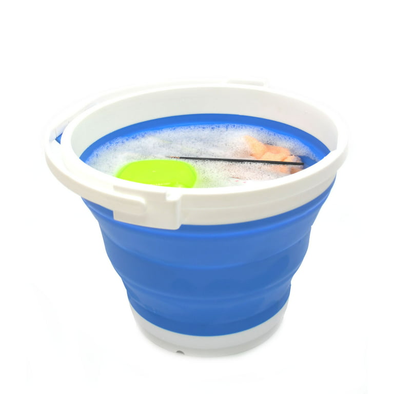 10l balde plegable plastic foldable bucket