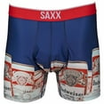 thumbnail image 3 of Budweiser Beer Cans Ice Chest SAXX Men's Boxer Briefs-Small (28-30), 3 of 5