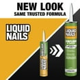 thumbnail image 4 of Liquid Nails Subfloor and Deck 28 oz. Tan Low VOC Construction Adhesive, 4 of 7