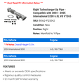 thumbnail image 2 of Right Turbocharger Up Line - Compatible with 2004 - 2005 International 3200 6.0L V8 VT365, 2 of 2