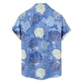 thumbnail image 5 of Lopecy-Sta Men Casual Shirts Summer Beach Casual Hawaiian Shirt, Ocean Animal Short Sleeve Button Shirt, Tropical Summer Gifts, 5 of 6