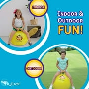 Flybar Hopper Ball for Kids - Bouncy Ball with Handle، Durable Bouncy Balls، 125lbs، Ages 3 +، Unicorn، S