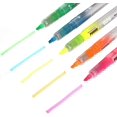 thumbnail image 2 of Chisel Tip Highlighters 5 Assorted Neon Colors Highlighter Markers Bible Safe Gel Highlighter Office School Supplies Quick Dry No Bleed Highlighter Student Study Kit for Drawing Sketching Underlining, 2 of 5