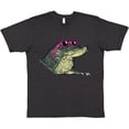 thumbnail image 3 of Inktastic Sunny Gator in Pink Sunglasses T-Shirt, 3 of 5