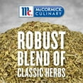 thumbnail image 3 of Mccormick Culinary Italian Seasoning, 1.75 Lb - One 1.75 Pound Container Of Italian Seasoning Blend For Mediterranean Cuisine, Perfect For Pasta Sauces, Meatballs, Pizza, Soups, Chicken And More, 3 of 5