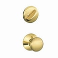 thumbnail image 2 of Schlage Residential F59 PLY 605 F Series Interior Pack, Bright Brass, Knob Handle, 1-5/8 to 2 in Thick Door, 2 of 5