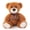 Bow-Dark Brown, variant on MaoGoLan 13'' Cute Teddy Bear Stuffed Animal Dark Brown Bear Plush Toy