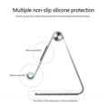 thumbnail image 3 of Multi-Angle Cell Phone Stand for Desk Portable Desktop Phone Holder Non Slip Cradle for All Smartphones Tablets black, 3 of 4