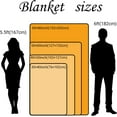 thumbnail image 4 of Yibo Grandpa Custom Personalized Blanket Flannel Soft and Comfortable Anti-static Bed Sofa Blanket, 4 of 6
