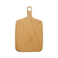 thumbnail image 7 of 1:6 1:12 Doll House Cheese Serving Board with Handle Models Set Light Brown, 7 of 7