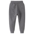 thumbnail image 3 of TOOYOU Girls Sweatpants Autumn Winter Long Pants Sports Elastic Children'S Pants Classic Trousers For Sweet Girls Size 3-4 Years Dark Gray, 3 of 3