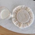 thumbnail image 2 of Love Cotton Coasters Placemat Non-slip Handmade Cup Mat Compatible With Table, 2 of 5